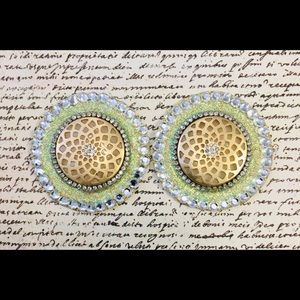 Gold, Glitter And Rhinestone Super Bling Pasties